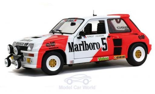 Miniature Renault 5 1/18 Solido Turbo No. Marlboro Rallye du Var 1982 mit Decals A.Prost/J-M.Andrie Renault 5 1/18 Solido Turbo No. Marlboro Rallye du Var 1982 mit Decals A.Prost/J-M.Andrie miniature