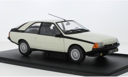 Renault Fuego 1/18 Solido Turbo blanche 1985 1:18 miniature