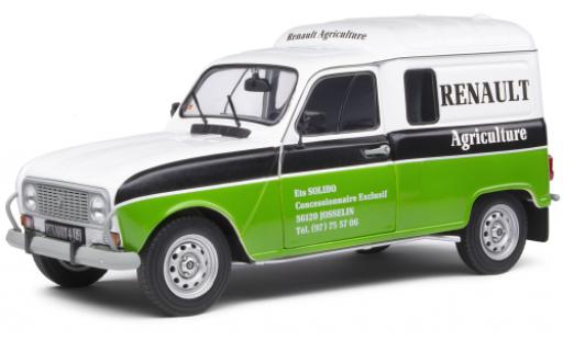 Renault 4 1/18 Solido R L Agriculture 1988 miniature