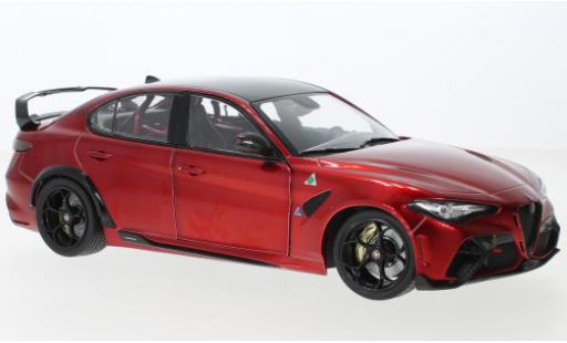 Miniature Alfa Romeo Giulia 1/18 Solido GTAM metallise rouge 2021 Alfa Romeo Giulia 1/18 Solido GTAM metallise rouge 2021 miniature