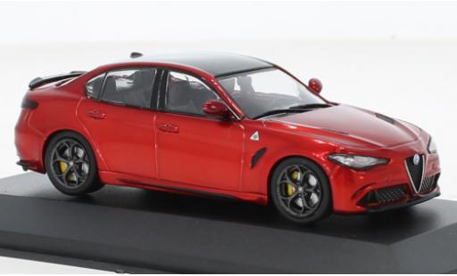 Miniature Alfa Romeo Giulia 1/43 Solido Quadrifoglio metallise rouge 2020 Alfa Romeo Giulia 1/43 Solido Quadrifoglio metallise rouge 2020 miniature