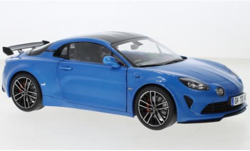 Alpine A110 1/18 Solido S Aero Pack metallise bleu 2023 miniature