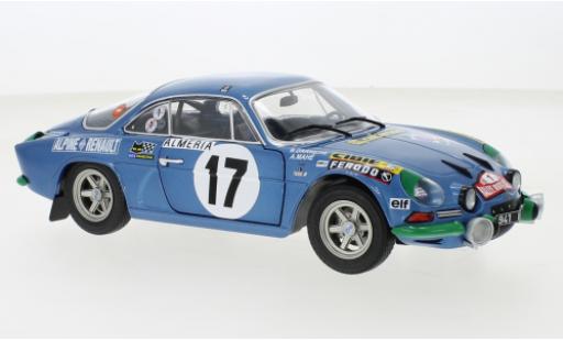 Miniature Alpine A110 1/18 Solido Renault 1600S No.17 Rallye Monte Carlo 1972 Alpine A110 1/18 Solido Renault 1600S No.17 Rallye Monte Carlo 1972 miniature