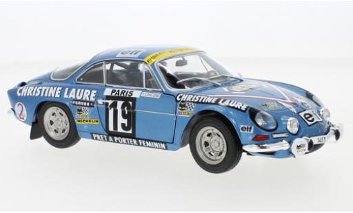 Miniature Alpine A110 1/18 Solido Renault No.19 Rallye WM Rallye Monte Carlo 1976 Alpine A110 1/18 Solido Renault No.19 Rallye WM Rallye Monte Carlo 1976 miniature
