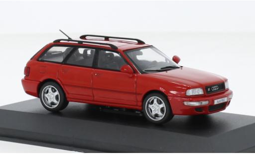 Audi RS2 1/43 Solido Avant rouge 1995 miniature