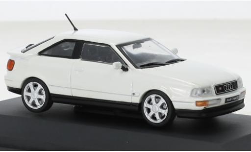 Miniature Audi S2 1/43 Solido Coupe metallise blanche 1993 Audi S2 1/43 Solido Coupe metallise blanche 1993 miniature