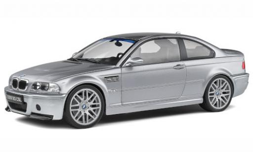 Miniature Bmw M3 1/18 Solido (E46) CSL grise 2003 Bmw M3 1/18 Solido (E46) CSL grise 2003 miniature