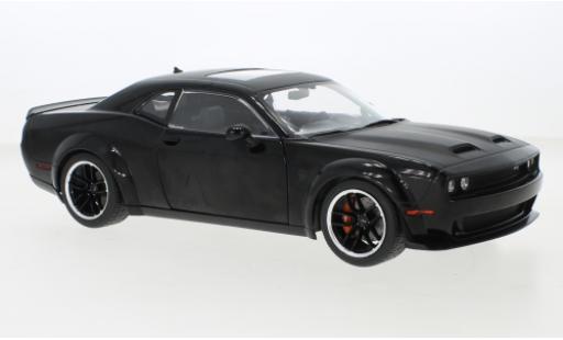 Miniature Dodge Challenger 1/18 Solido SRT Hellcat Redeye Widebody noire 2020 Dodge Challenger 1/18 Solido SRT Hellcat Redeye Widebody noire 2020 miniature