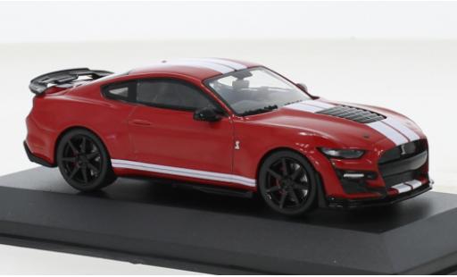 Miniature Shelby GT 500 1/43 Solido Ford Mustang Fast Track rouge/blanche 2020 Shelby GT 500 1/43 Solido Ford Mustang Fast Track rouge/blanche 2020 miniature
