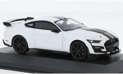 Miniature Shelby GT 500 1/43 Solido Ford Mustang rapide Track blanche/noire Shelby GT 500 1/43 Solido Ford Mustang rapide Track blanche/noire miniature