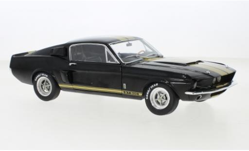 Miniature Shelby GT 500 1/18 Solido Ford Mustang noire/gold 1967 Shelby GT 500 1/18 Solido Ford Mustang noire/gold 1967 miniature
