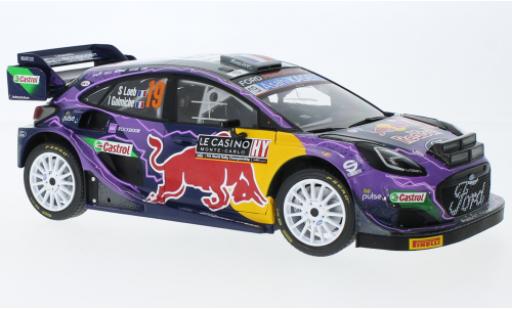 Miniature Ford Puma 1/18 Solido Rally 1 No.19 Red Bull Rallye WM Rallye Monte Carlo 2022 Ford Puma 1/18 Solido Rally 1 No.19 Red Bull Rallye WM Rallye Monte Carlo 2022 miniature