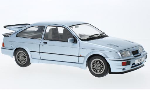 Miniature Ford Sierra 1/18 Solido RS 500 Cosworth metallise bleu clair RHD 1987 Ford Sierra 1/18 Solido RS 500 Cosworth metallise bleu clair RHD 1987 miniature