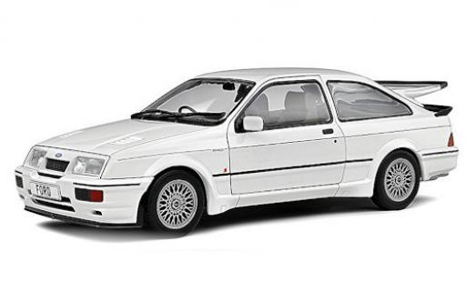 Miniature Ford Sierra 1/18 Solido RS 500 Cosworth blanche RHD 1987 Ford Sierra 1/18 Solido RS 500 Cosworth blanche RHD 1987 miniature