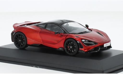 McLaren 765 1/43 Solido LT metallise rouge miniature
