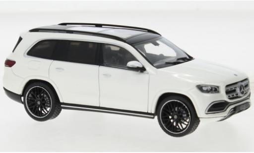 Miniature Mercedes Classe G 1/43 Solido GLS metallise blanche 2020 Mercedes Classe G 1/43 Solido GLS metallise blanche 2020 miniature