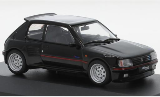Miniature Peugeot 205 1/43 Solido GTI Dimma noire Peugeot 205 1/43 Solido GTI Dimma noire miniature