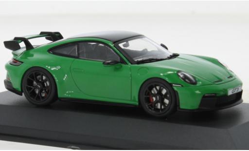 Miniature Porsche 992 GT3 1/43 Solido 911  verte Porsche 992 GT3 1/43 Solido 911  verte miniature