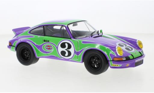 Porsche 911 1/18 Solido RSR Hippy Tribute 1973 miniature