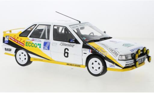 Miniature Renault 21 1/18 Solido Turbo No.6 Rallye Charlemagne 1991 Renault 21 1/18 Solido Turbo No.6 Rallye Charlemagne 1991 miniature
