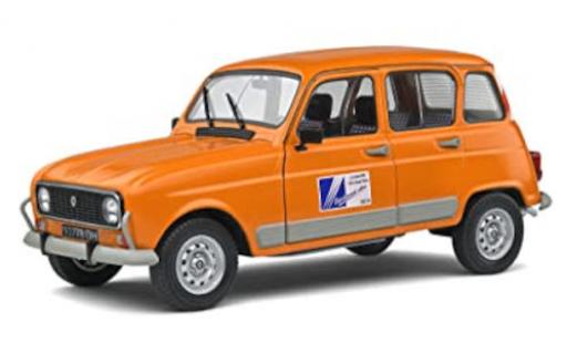 Miniature Renault 4 1/18 Solido GTL orange DDE 1978 Renault 4 1/18 Solido GTL orange DDE 1978 miniature