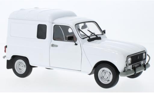 Miniature Renault 4 1/18 Solido LF blanche 1975 Renault 4 1/18 Solido LF blanche 1975 miniature