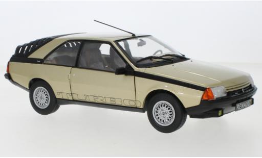 Miniature Renault Fuego 1/18 Solido Turbo metallise beige 1980 Renault Fuego 1/18 Solido Turbo metallise beige 1980 miniature
