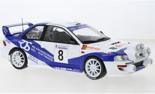 Miniature Subaru Impreza 1/18 Solido WRC No.8 Rallye Monza 2000 Subaru Impreza 1/18 Solido WRC No.8 Rallye Monza 2000 miniature