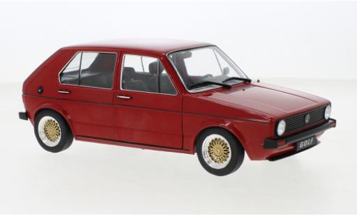 Volkswagen Golf 1/18 Solido I Custom II rouge 1976 miniature