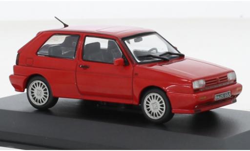 Miniature Volkswagen Golf 1/43 Solido II Rally rouge 1990 Volkswagen Golf 1/43 Solido II Rally rouge 1990 miniature