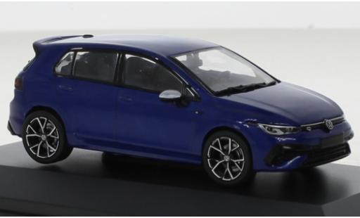 Miniature Volkswagen Golf 1/43 Solido VIII R metallise bleue 2021 Volkswagen Golf 1/43 Solido VIII R metallise bleue 2021 miniature