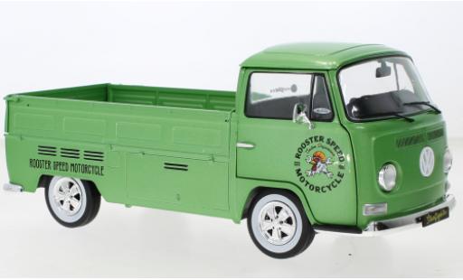 Miniature Volkswagen T2 1/18 Solido Pick Up Douane metallise la chaux Rooster Speed 1968 Volkswagen T2 1/18 Solido Pick Up Douane metallise la chaux Rooster Speed 1968 miniature