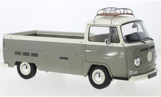 Miniature Volkswagen T2 1/18 Solido Pick Up gris/blanche 1968 Volkswagen T2 1/18 Solido Pick Up gris/blanche 1968 miniature