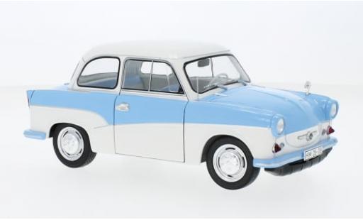 Trabant P50 1/18 Solido bleue/blanche 1958 1:18 miniature