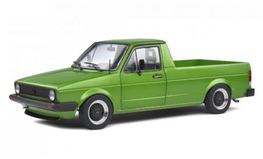 Miniature Volkswagen Caddy 1/18 Solido Custom metallise verte 1982 Volkswagen Caddy 1/18 Solido Custom metallise verte 1982 miniature