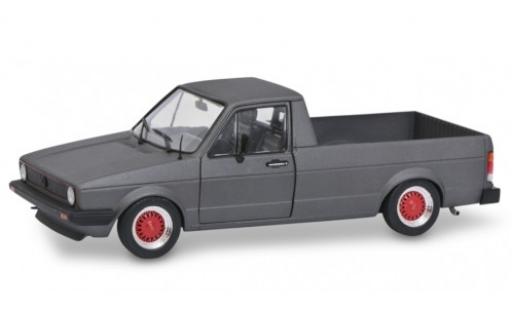 Miniature Volkswagen Caddy 1/18 Solido Mk1 Custom matt-anthrazit 1982 Volkswagen Caddy 1/18 Solido Mk1 Custom matt-anthrazit 1982 miniature