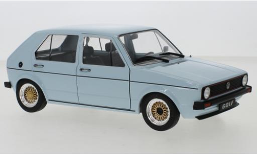 Volkswagen Golf 1/18 Solido I Custom bleue miniature