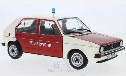 Volkswagen Golf V 1/18 Solido I Feuerwehr 1974 miniature