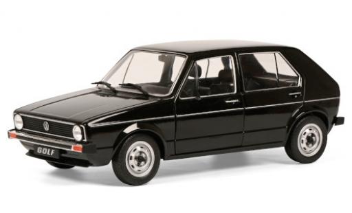 Miniature Volkswagen Golf 1/18 Solido I L noire 1983 Volkswagen Golf 1/18 Solido I L noire 1983 miniature