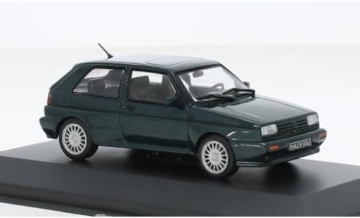 Miniature Volkswagen Golf 1/43 Solido II Rallye G60 metallise verte 1:43 Volkswagen Golf 1/43 Solido II Rallye G60 metallise verte 1:43 miniature