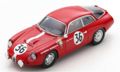 Miniature Alfa Romeo Giulietta 1/43 Spark GZ No.36 Scuderia Filipinetti 24h Le Mans 1963 K.Foitek/A.Schäfer Alfa Romeo Giulietta 1/43 Spark GZ No.36 Scuderia Filipinetti 24h Le Mans 1963 K.Foitek/A.Schäfer miniature