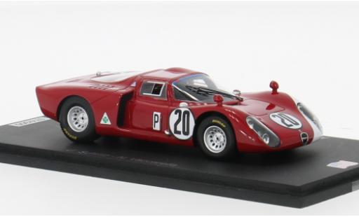 Miniature Alfa Romeo T33 1/43 Spark /2 24h Daytona 1968 #20 1:43 Alfa Romeo T33 1/43 Spark /2 24h Daytona 1968 #20 1:43 miniature