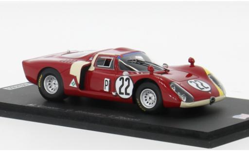Miniature Alfa Romeo T33 1/43 Spark /2 24h Daytona 1968 #22 1:43 Alfa Romeo T33 1/43 Spark /2 24h Daytona 1968 #22 1:43 miniature