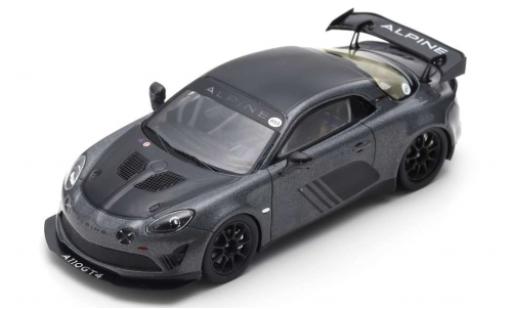Miniature Alpine A110 1/43 Spark GT4 metallise grise/noire Goodwood 2018 Alpine A110 1/43 Spark GT4 metallise grise/noire Goodwood 2018 miniature