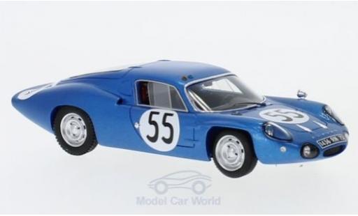 Miniature Alpine A110 1/43 Spark No.55 24h Le Mans 1965 J.Cheinisse/J.-P.Hanrioud Alpine A110 1/43 Spark No.55 24h Le Mans 1965 J.Cheinisse/J.-P.Hanrioud miniature