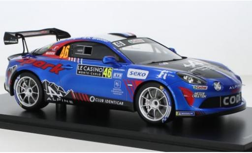 Alpine A110 1/18 Spark Rally RGT No.46 Rallye WM Rallye Monte Carlo 2022 1:18 miniature