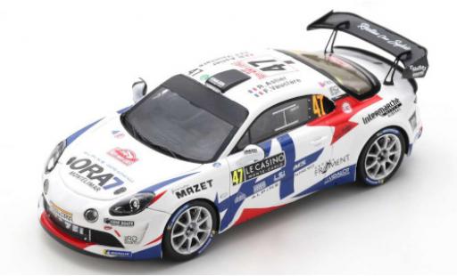Miniature Alpine A110 1/43 Spark Rally RGT No.47 Chazel Technologie Course Rallye WM Rallye Monte Carlo 2021 R.Astier/F.Vauclare Alpine A110 1/43 Spark Rally RGT No.47 Chazel Technologie Course Rallye WM Rallye Monte Carlo 2021 R.Astier/F.Vauclare miniature