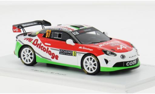 Miniature Alpine A110 1/43 Spark Rally RGT No.61 Code Racing Development Rallye WM Rallye Monte Carlo 2024 1:43 Alpine A110 1/43 Spark Rally RGT No.61 Code Racing Development Rallye WM Rallye Monte Carlo 2024 1:43 miniature