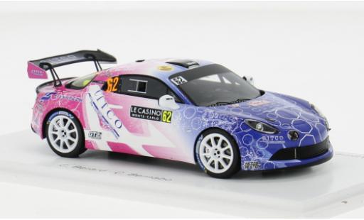 Miniature Alpine A110 1/43 Spark Rally RGT No.62 Rallye WM Rallye Monte Carlo 2024 1:43 Alpine A110 1/43 Spark Rally RGT No.62 Rallye WM Rallye Monte Carlo 2024 1:43 miniature