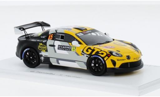 Miniature Alpine A110 1/43 Spark Rally RGT No.65 Picard Racing Rallye WM Rallye Monte Carlo 2023 1:43 Alpine A110 1/43 Spark Rally RGT No.65 Picard Racing Rallye WM Rallye Monte Carlo 2023 1:43 miniature